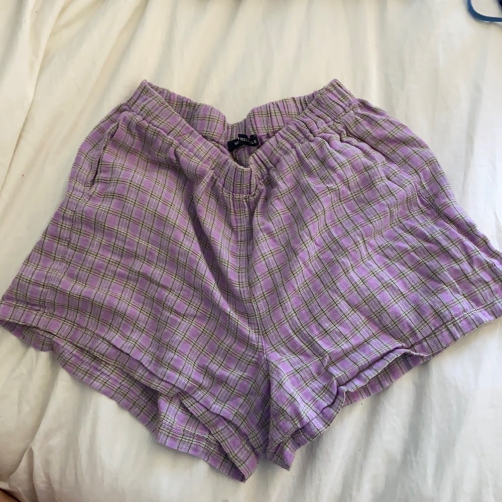 Purple brandy melville shorts